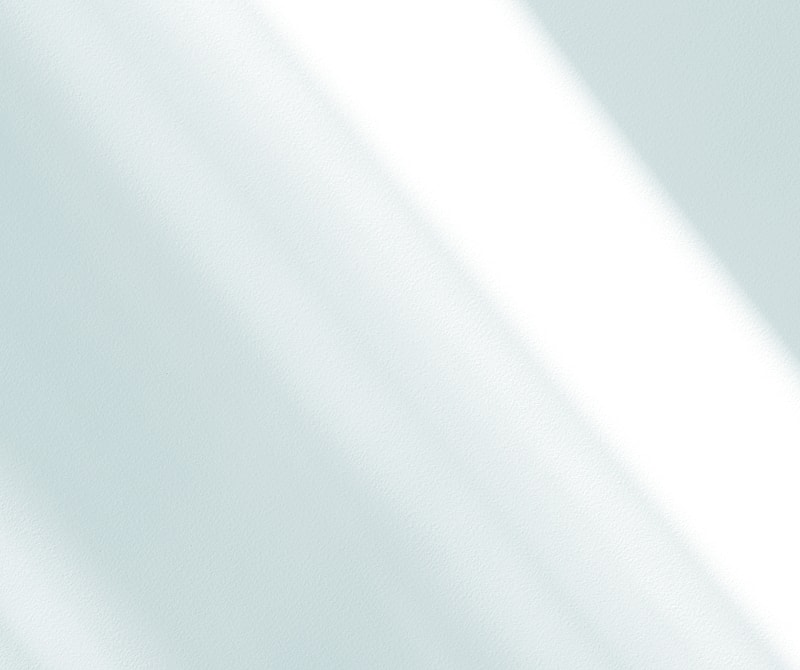 Soft light shadows on a light background.